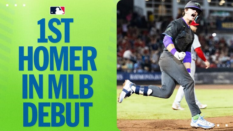 カーソン・ウィリアムズは、彼のMLBデビューで彼の最初のホーマーを押しつぶします😱（家族の反応を特徴