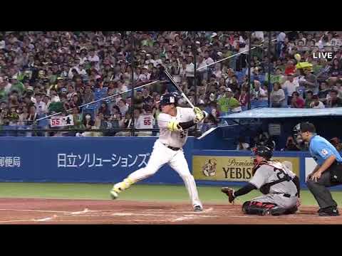 村上宗隆先制ホームラン