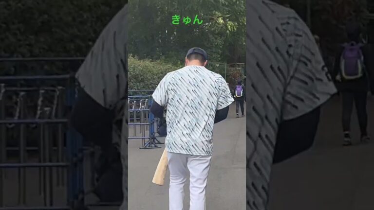 元山飛優選手は帰る時も優しいヤクルトスワローズ秋季練習後by神宮球場
