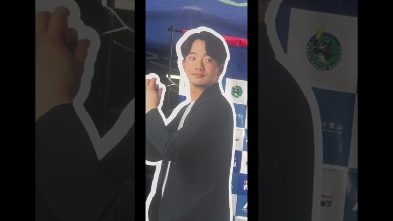 木澤尚文選手ボード！ヤクルトスワローズ