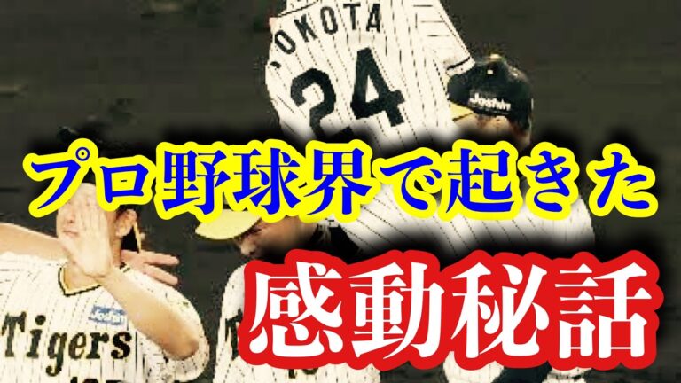 プロ野球界で起きた感動ストーリー【泣ける話　感動する話　実話　涙活　プロ野球】