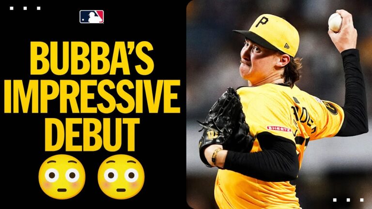 Bubba Chandlerは、MLBデビューで4イニングのセーブを獲得します（3ストライクアウト🔥）