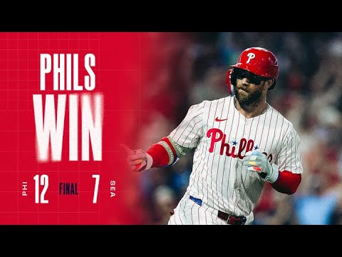 Mariners vs. Phillies Game Highlights (8/18/25) | MLB Highlights
