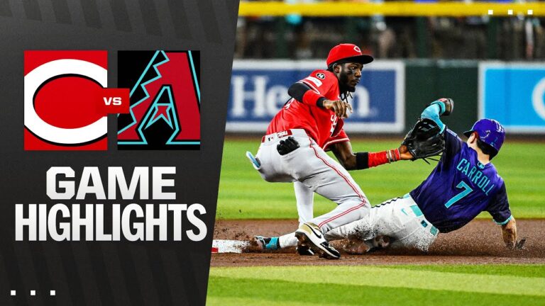 Reds vs. D-Backsゲームのハイライト（8/24/25）| MLBのハイライト