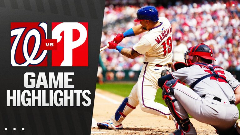 Nationals vs. Phillies Game Highlights (8/24/25) | MLB Highlights