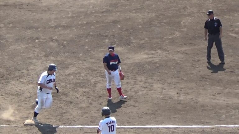 【田中靖矩選手[DBグラッズ]、本塁打】2018/8/4　DBグラッズvs関西HANG