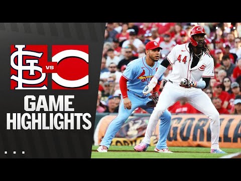 カーディナルズ対レッズゲームのハイライト（8/30/25）| MLBのハイライト
