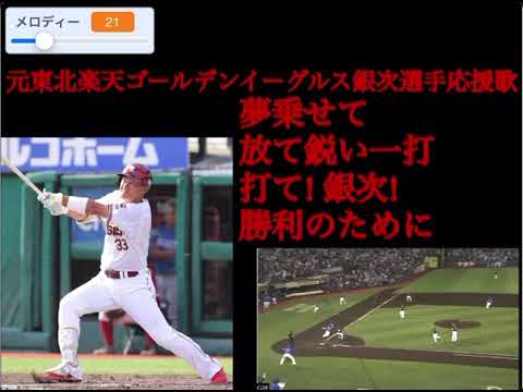 元東北楽天ゴールデンイーグルス銀次選手応援歌