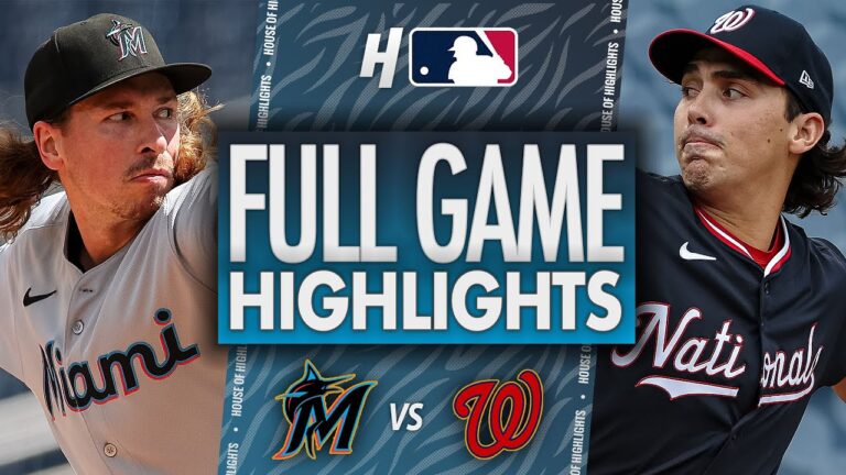 マイアミ・マーリンズ対ワシントン・ナショナルズ - フルゲームハイライト | 2025年9月1日 MLBシーズン