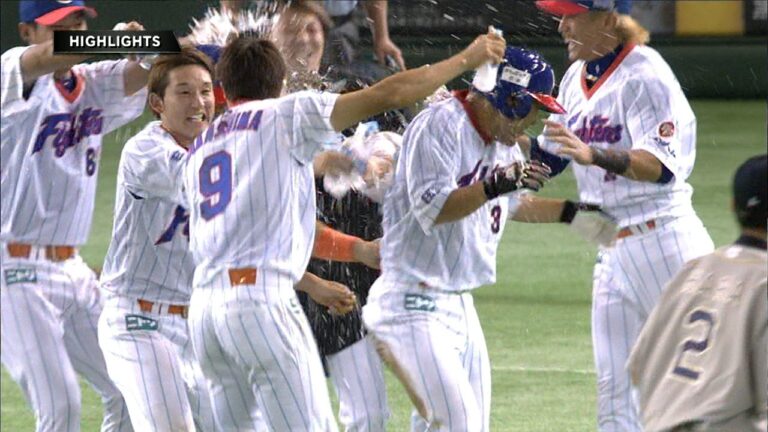 【プロ野球パ】日本ハム、サヨナラで5連勝！市川が同点弾、レアードサヨナラ犠飛 2015/08/21 F5-4Bs