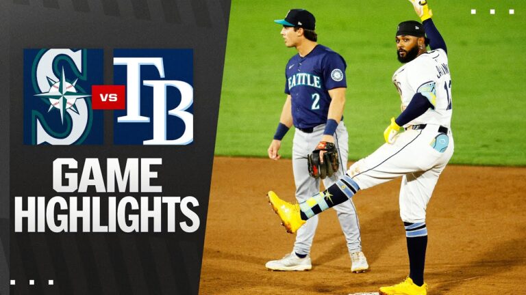 マリナーズ対レイズゲームのハイライト（9/1/25）| MLBのハイライト
