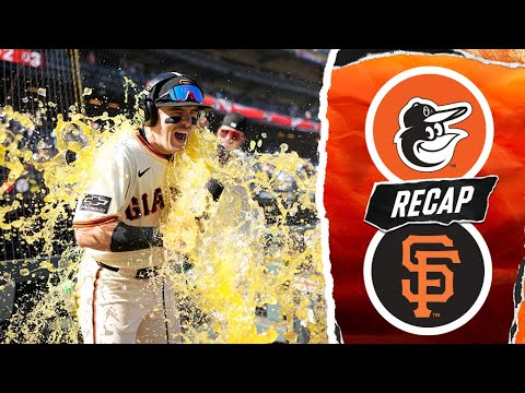 Orioles vs. Giantsゲームのハイライト（8/31/25）| MLBのハイライト