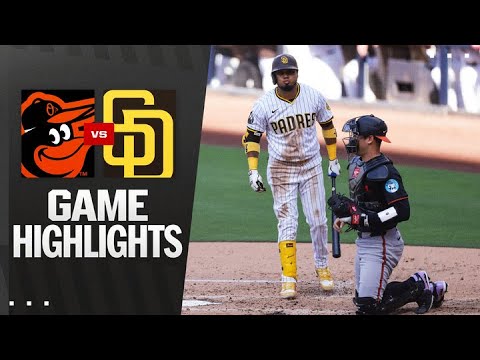 Orioles vs. Padresゲームのハイライト（9/1/25）| MLBのハイライト