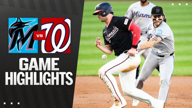 マーリンズ対ナショナルズゲームのハイライト（9/2/25）| MLBのハイライト
