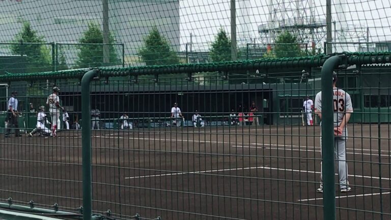 【ロッテ2軍vs.巨人3軍】ルーキー三軍4番松井義弥（折尾愛真） ライトフライ2019.7.3