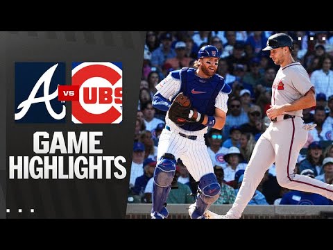 ブレーブス対カブスゲームのハイライト（9/1/25）| MLBのハイライト