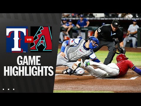 レンジャー対Dバックゲームハイライト（9/3/25）| MLBのハイライト