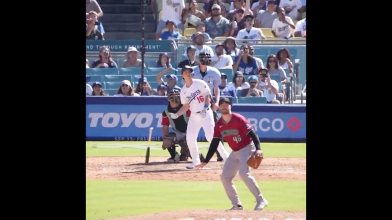 ウィル・スミスが代打サヨナラホームラン！👋　ダイヤモンドバックス戦9月1日