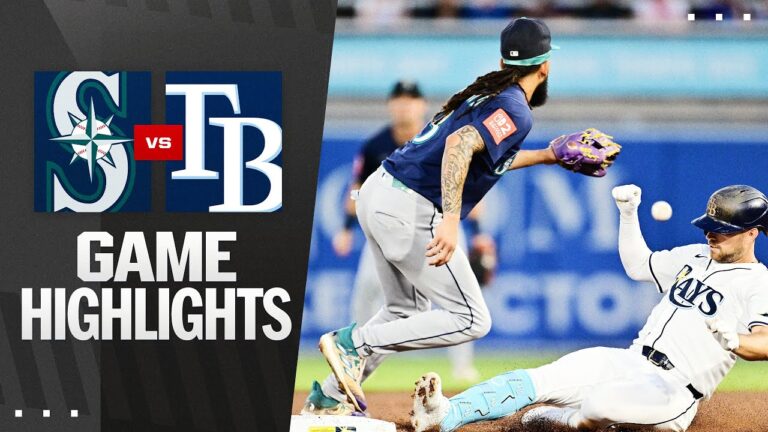 マリナーズ対レイズゲームのハイライト（9/2/25）| MLBのハイライト