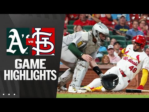 Aとカーディナルズゲームのハイライト（9/3/25）| MLBのハイライト