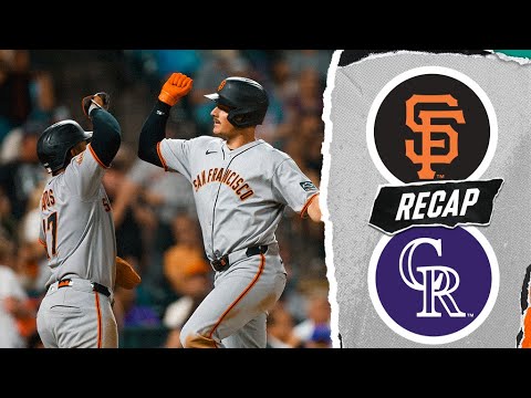 巨人vs.ロッキーズゲームのハイライト（9/3/25）| MLBのハイライト