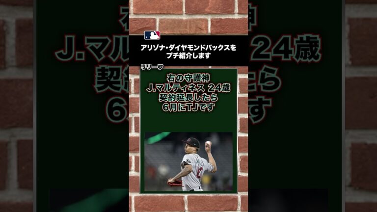 【MLB】ダイヤモンドバックスをプチ紹介します