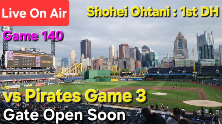 【ライブ配信】対ピッツバーグ・パイレーツ〜シリーズ最終戦〜大谷翔平選手は1番DHで出場⚾️まもなくゲートオープン⚾️Shinsuke Handyman がライブ配信中！
