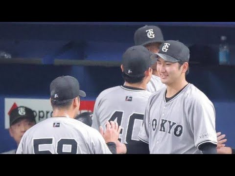 【巨人】横川凱が無死満塁の大ピンチを抑えた船迫大雅に大感謝「すごく申し訳なかったです」