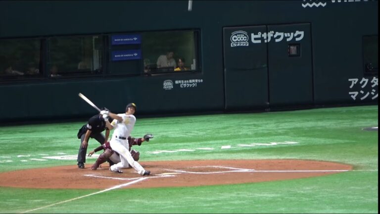 打球速すぎぃ！！！！　2025/09/05 ホークス 笹川吉康　第1号　2ランホームラン！！！！！！！！！！！