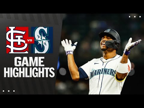 カーディナルズ対マリナーズゲームのハイライト（9/10/25）| MLBのハイライト