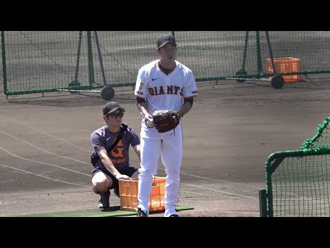 🧢⚾「だんだん強度が上がってきている」巨人・近藤大亮、約6か月ぶりに打者へ投球　父との思い出の変化球を武器に✨