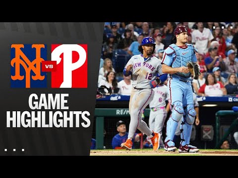 メッツ対フィリーズゲームのハイライト（9/11/25）| MLBのハイライト