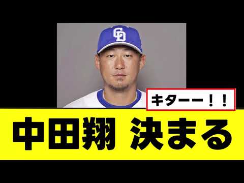 【中田翔】全ファン待望のアレが決定するｗｗｗ