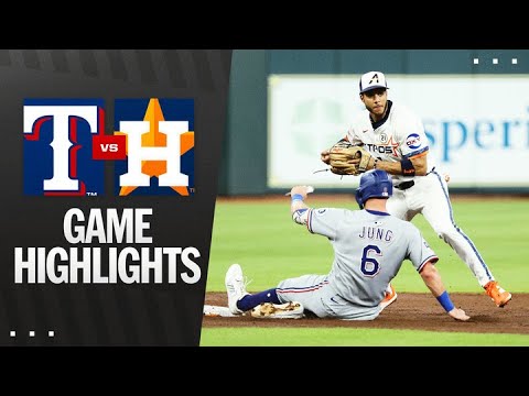 レンジャーvs.アストロズゲームのハイライト（9/15/25）| MLBのハイライト