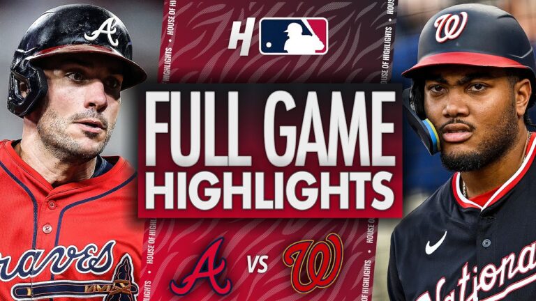 アトランタ・ブレーブス vs ワシントン・ナショナルズ - 第2戦ハイライト | 2025年9月16日 MLBシーズン
