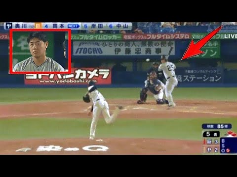 【ヤクルト対巨人23回戦】奥川恭伸、危険球で退場　岡本和真の頭部直撃に神宮騒然