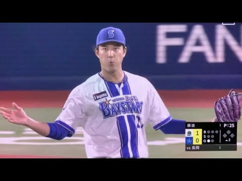 先発藤浪を助ける京田のファインプレー
