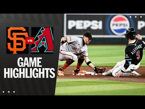 巨人vs. D-Backsゲームのハイライト（9/17/25）| MLBのハイライト