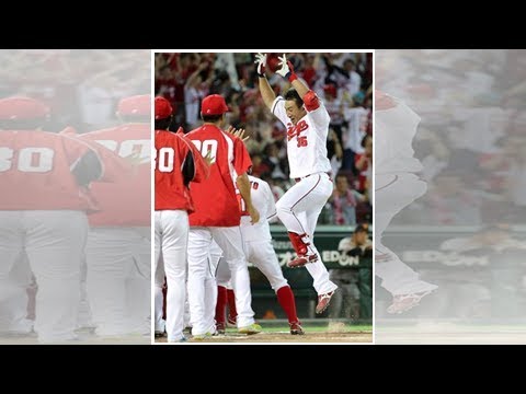 【プロ野球】広島・下水流、サヨナラ本塁打　「被災地のみなさんに勇気与える一打」と緒方監督