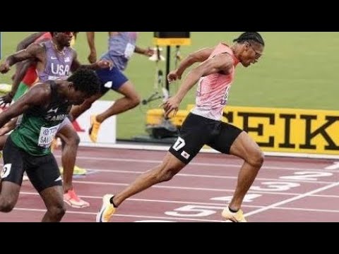 【歴史的快挙】🇯🇵中島佑気ジョセフ、400mで日本人34年ぶり決勝‼️豪雨の激走で堂々6位入賞🔥