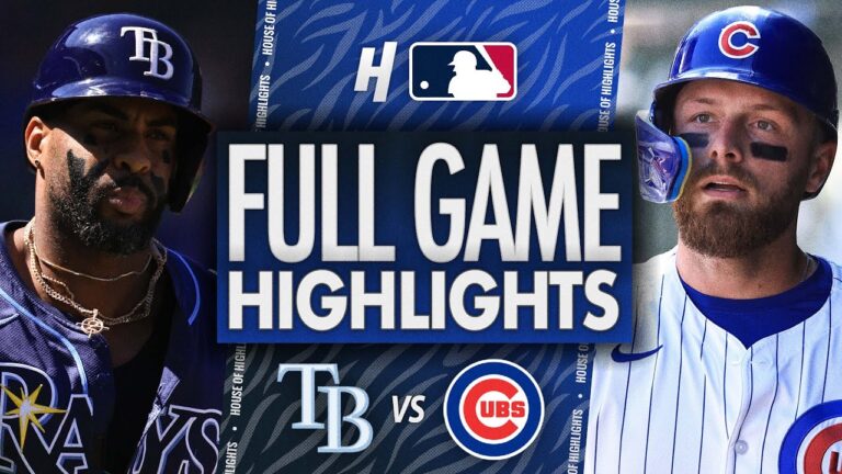 タンパベイレイズ対シカゴカブス - フルゲームのハイライト| 2025年9月14日MLBシーズン