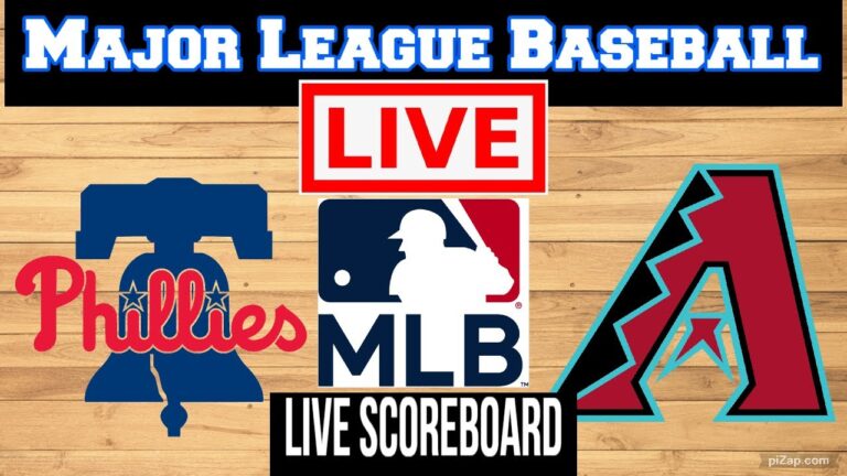 フィラデルフィアフィリーズ対アリゾナダイヤモンドバックス| MLB |遊びで遊ぶ|ライブスコアボード