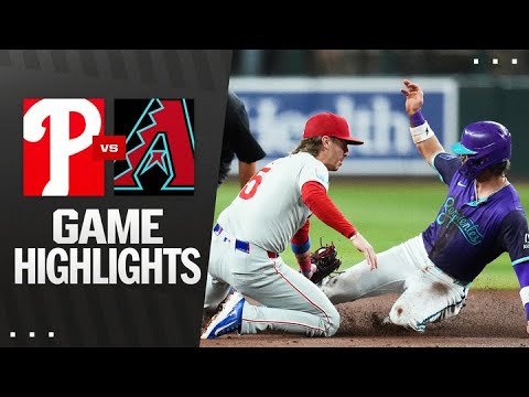 Phillies vs. D-Backsゲームのハイライト（9/19/25）| MLBのハイライト