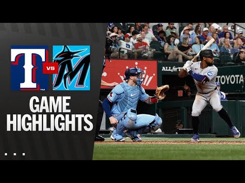 レンジャーvs.マーリンズゲームのハイライト（9/21/25）| MLBのハイライト