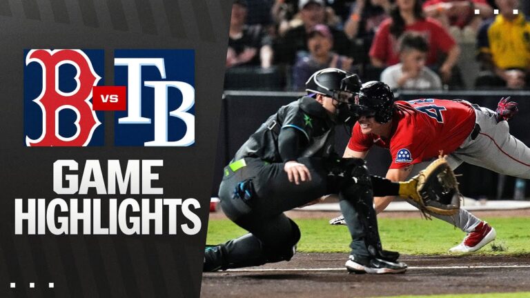 レッドソックスvs.レイ​​ズゲームのハイライト（9/19/25）| MLBのハイライト