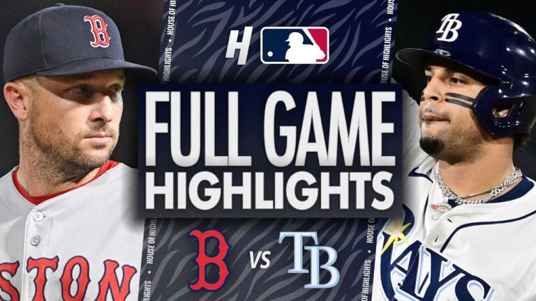 ボストンレッドソックスvsタンパベイレイズ - フルゲームのハイライト| 2025年9月21日MLBシーズン