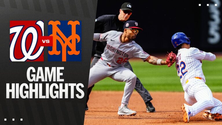 Nationals vs. Mets Game Highlights (9/21/25) | MLB Highlights