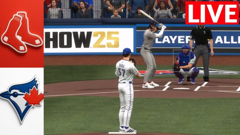 🔴ライブ：ボストンレッドソックスvsトロントブルージェイズ| 9月22日フルゲーム| MLBショー25シミュレーション