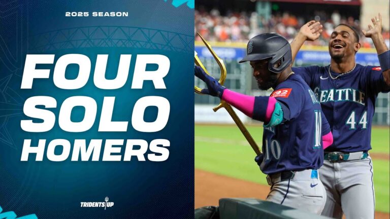 Mariners SHUTOUT Astros Behind FOUR Solo Homers