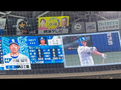 44 川越誠司 登場曲(青雲のうた/林家たい平)